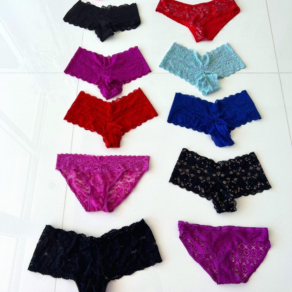 Panties one dozen Lace underware - size M